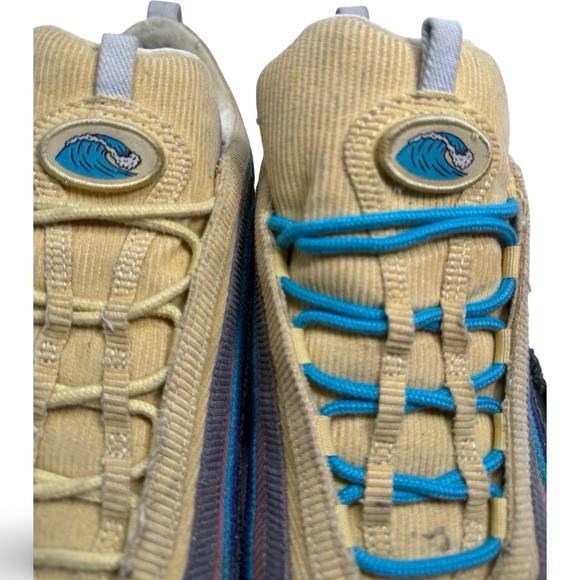 Nike Air Max 1/97 Sean Wotherspoon 2018 Corduroy AJ4219-400 Sz 15 Rare Authentic - Picture 6 of 12